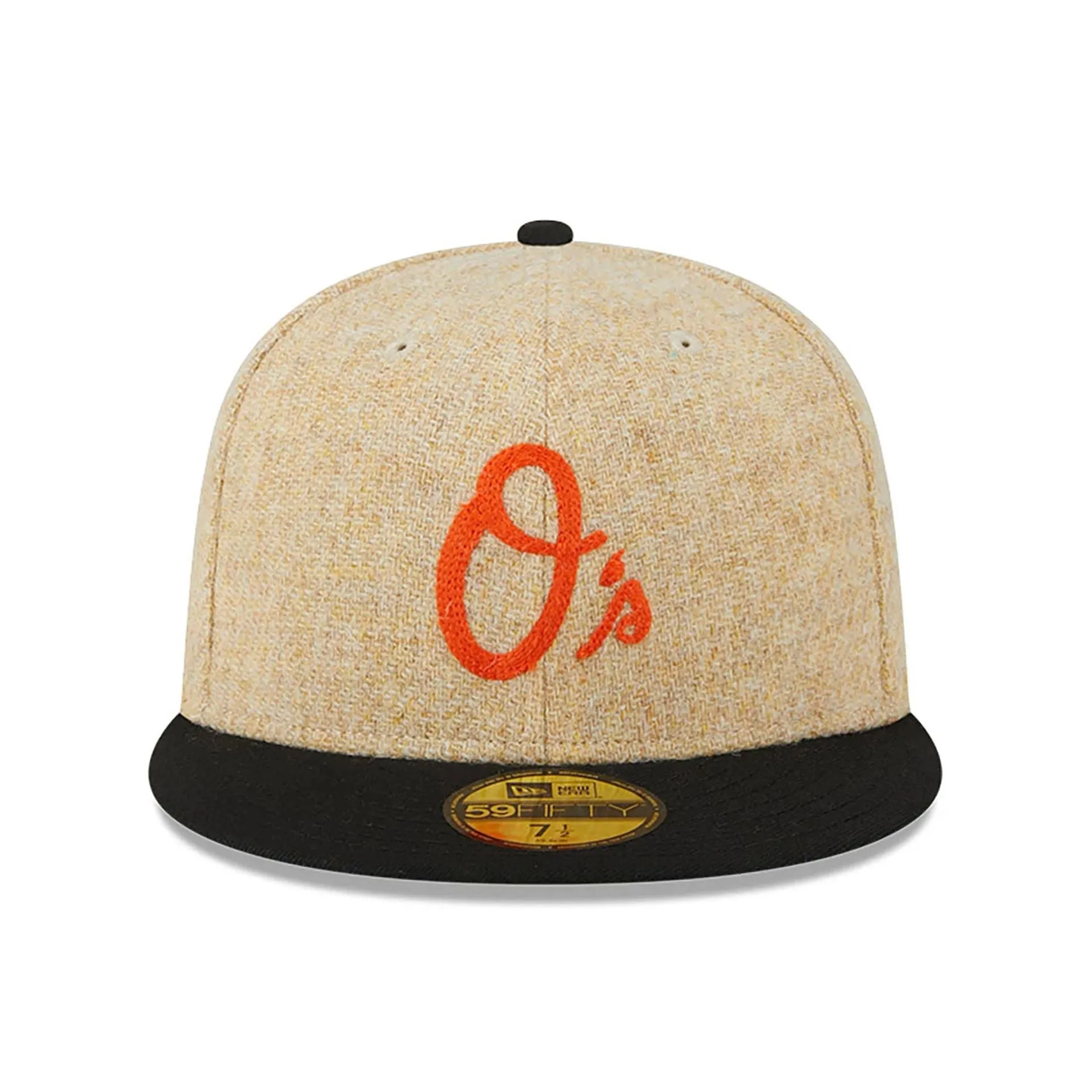 Gorra New Era Baltimore Orioles Harris Tweed® 59FIFTY Fitted