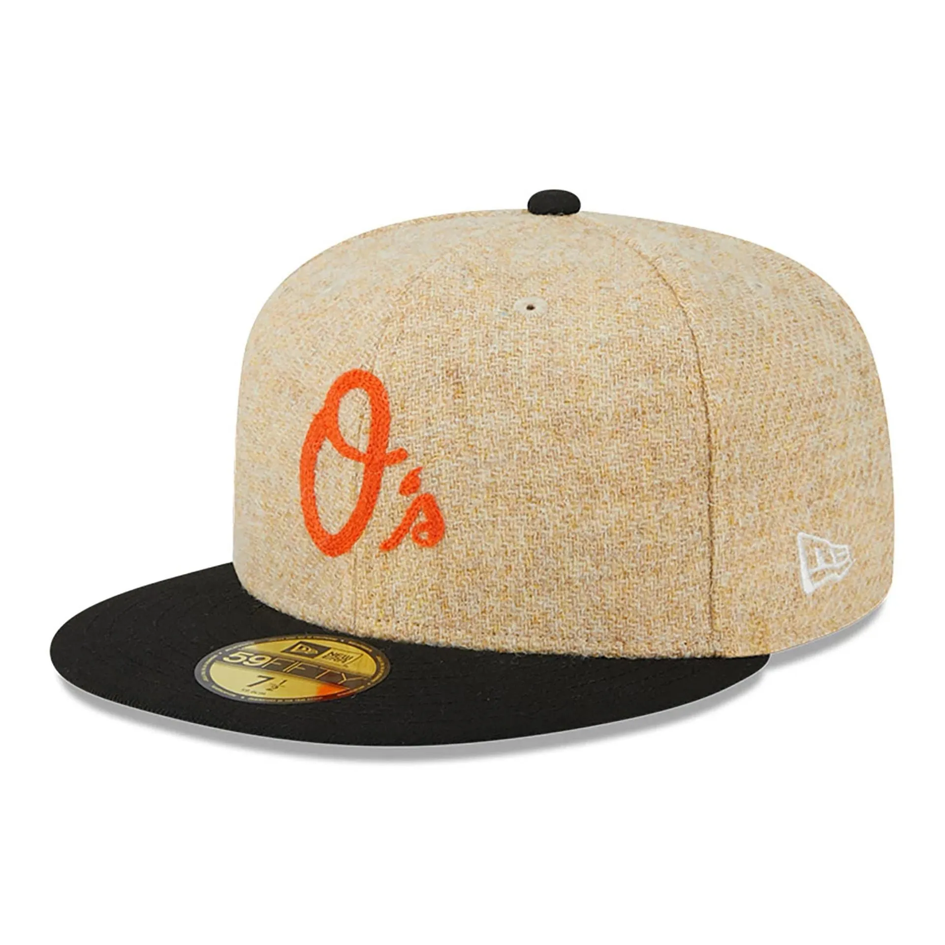 Gorra New Era Baltimore Orioles Harris Tweed® 59FIFTY Fitted