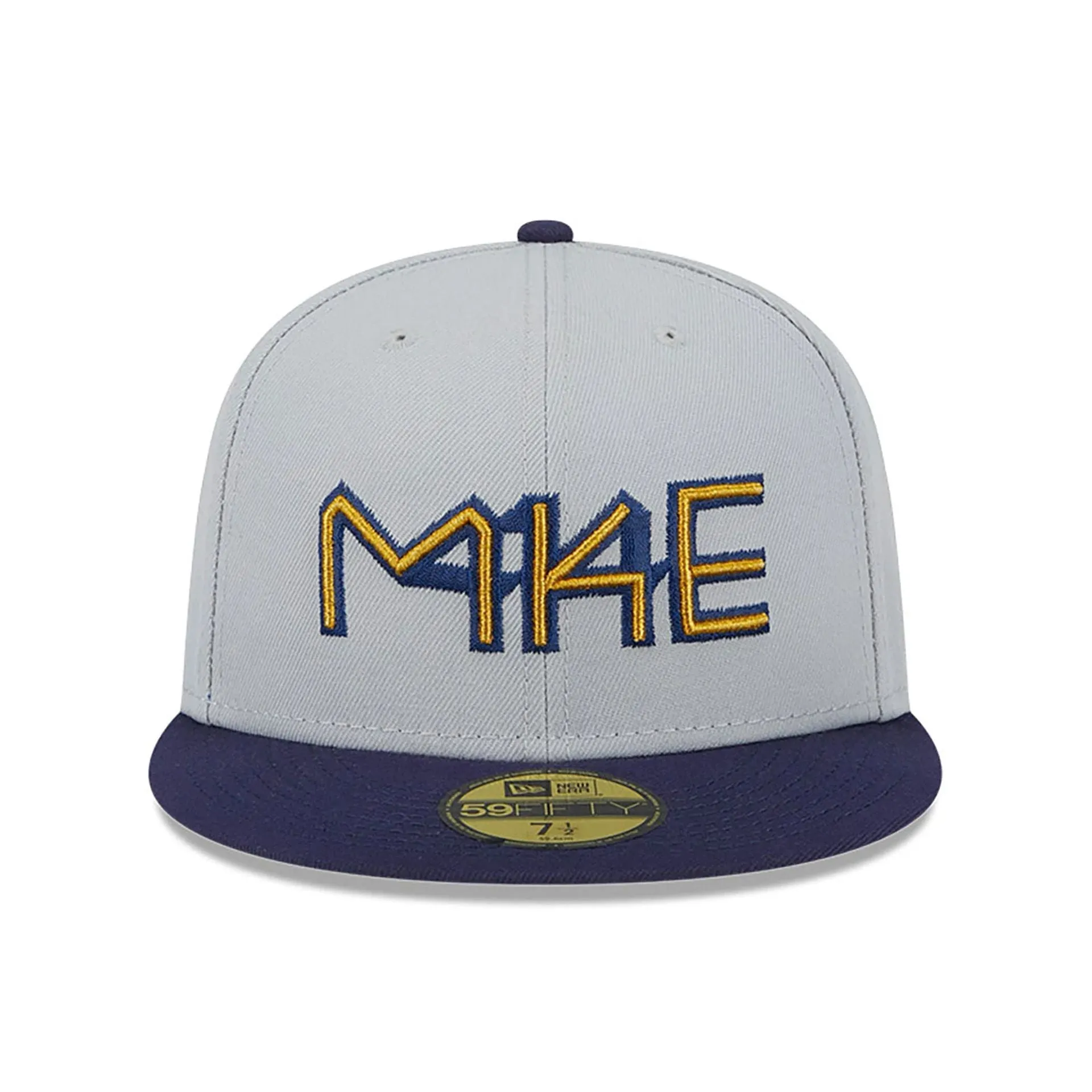 Gorra New Era Milwaukee Brewers Metallic City 59FIFTY Fitted