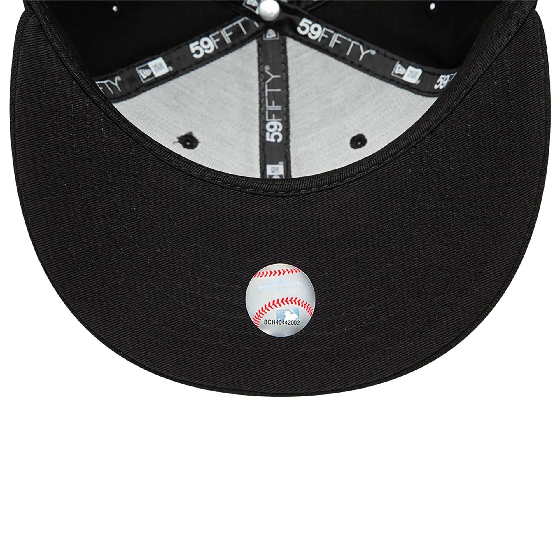 Gorra New Era San Diego Padres MLB Black and White 59FIFTY Fitted