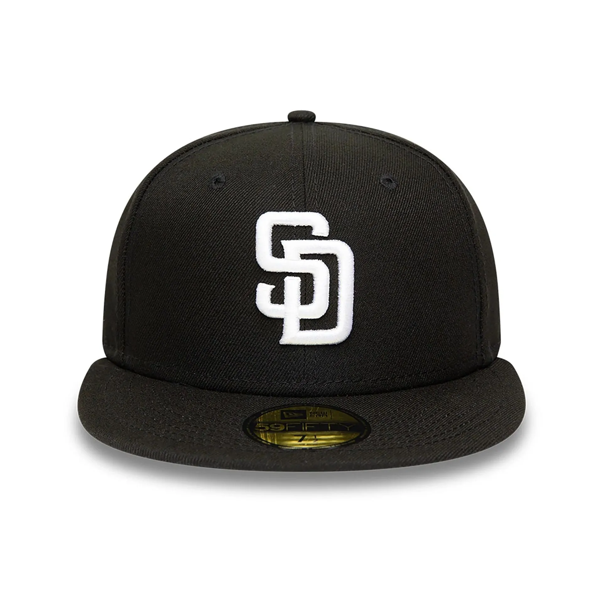 Gorra New Era San Diego Padres MLB Black and White 59FIFTY Fitted