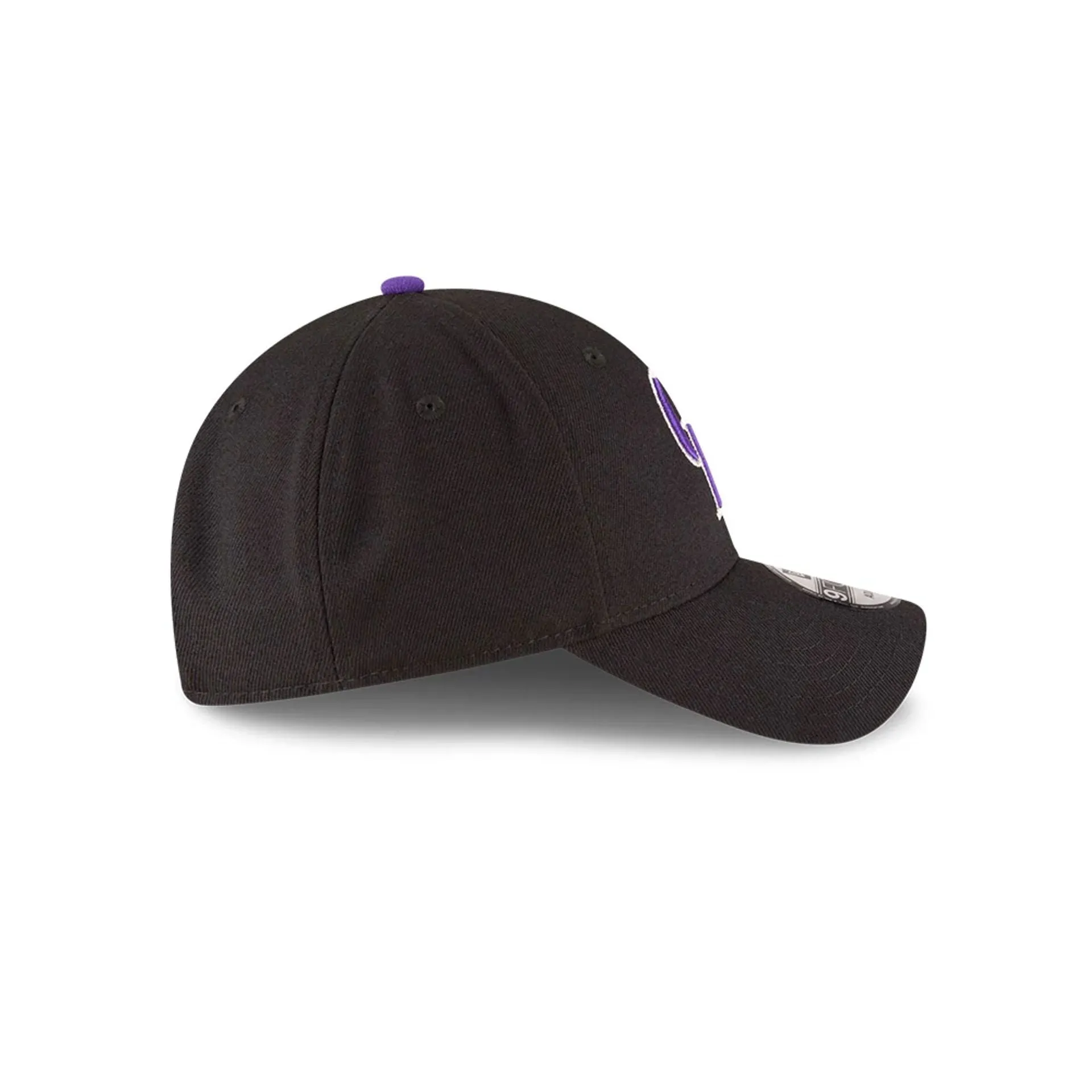 Gorra oficial New Era Colorado Rockies The League Negro 9FORTY