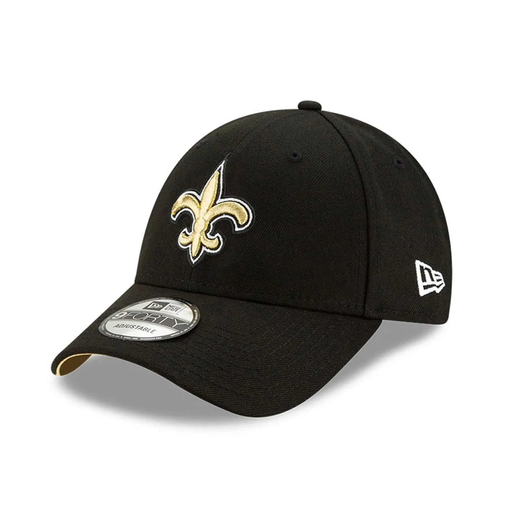 Gorra oficial New Era New Orleans Saints The League Negro 9FORTY