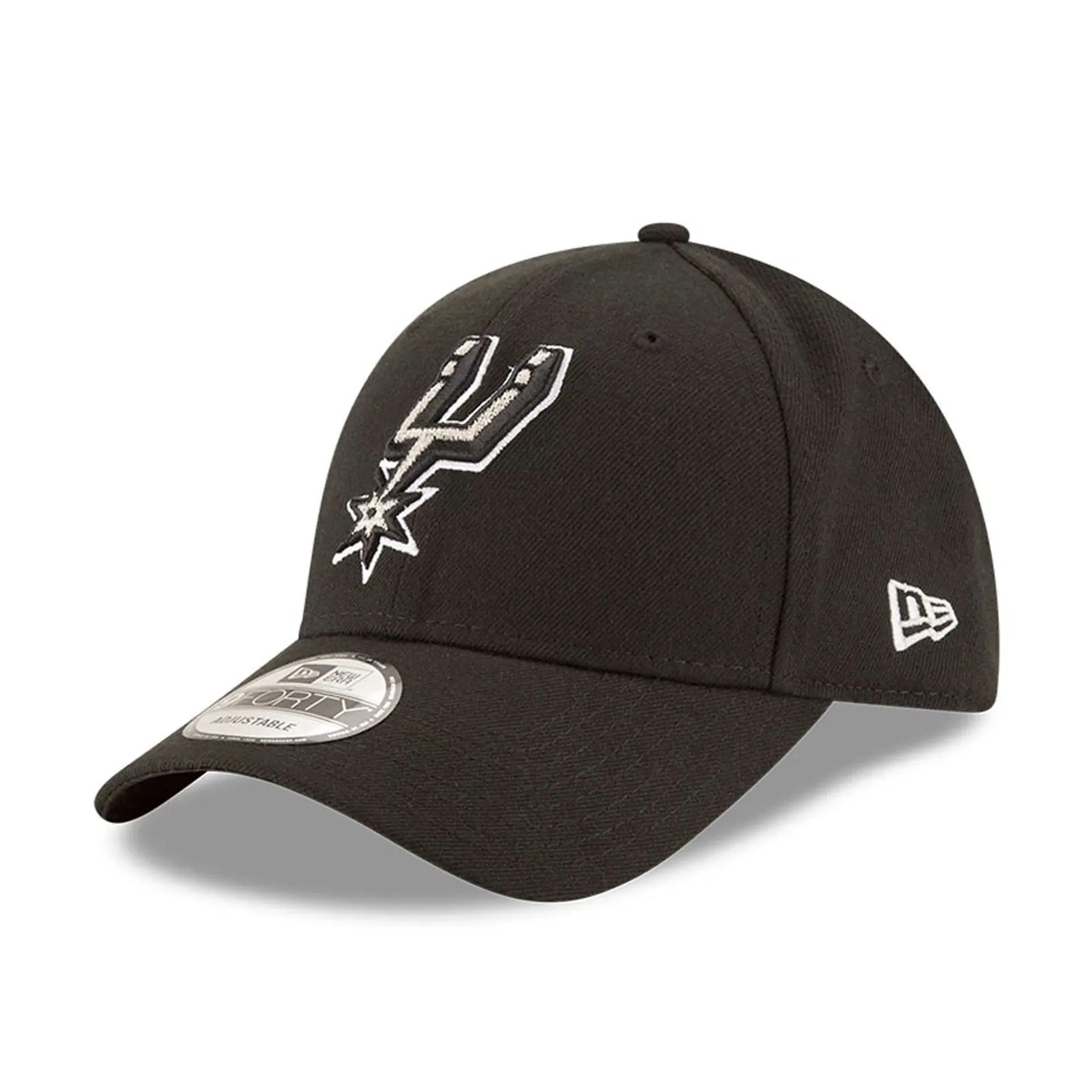 Gorra oficial New Era San Antonio Spurs The League Negro 9FORTY