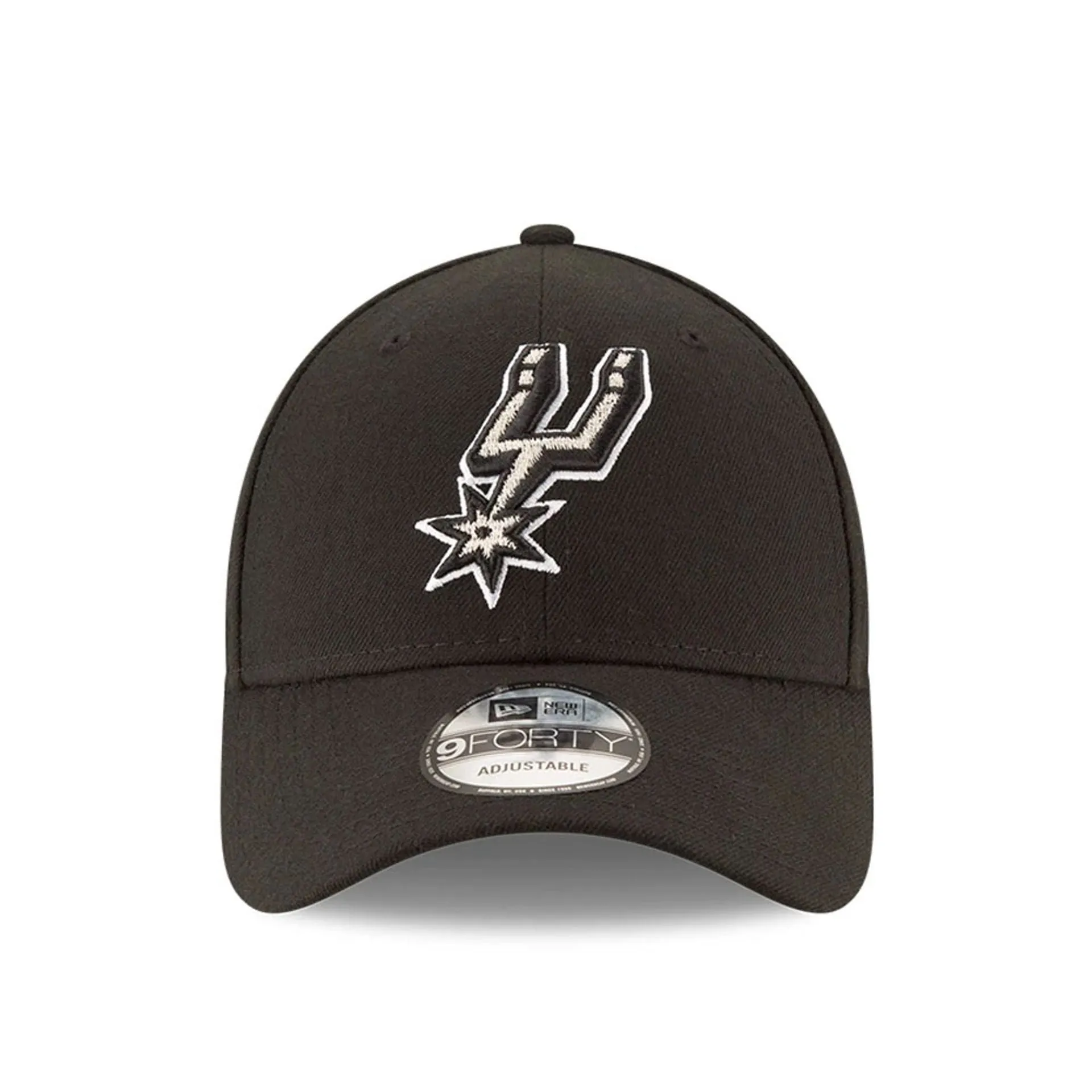 Gorra oficial New Era San Antonio Spurs The League Negro 9FORTY