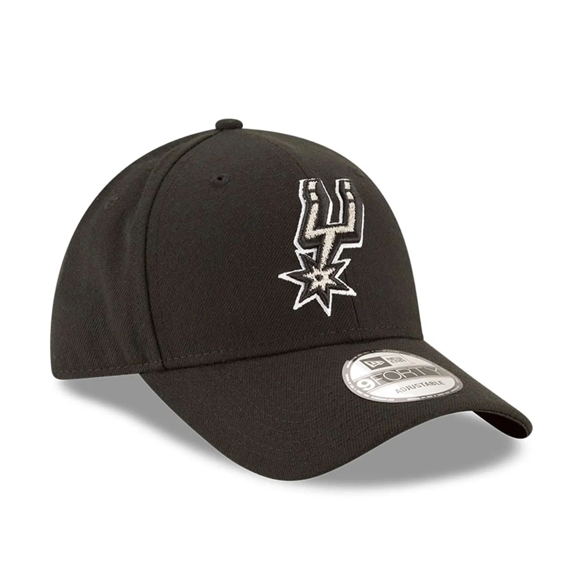 Gorra oficial New Era San Antonio Spurs The League Negro 9FORTY