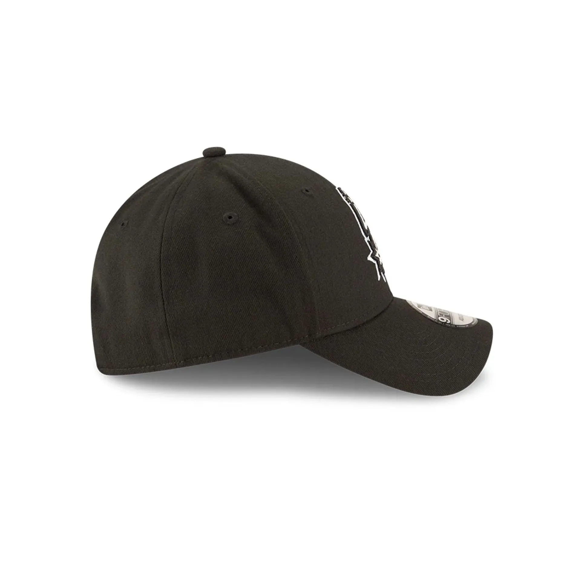 Gorra oficial New Era San Antonio Spurs The League Negro 9FORTY