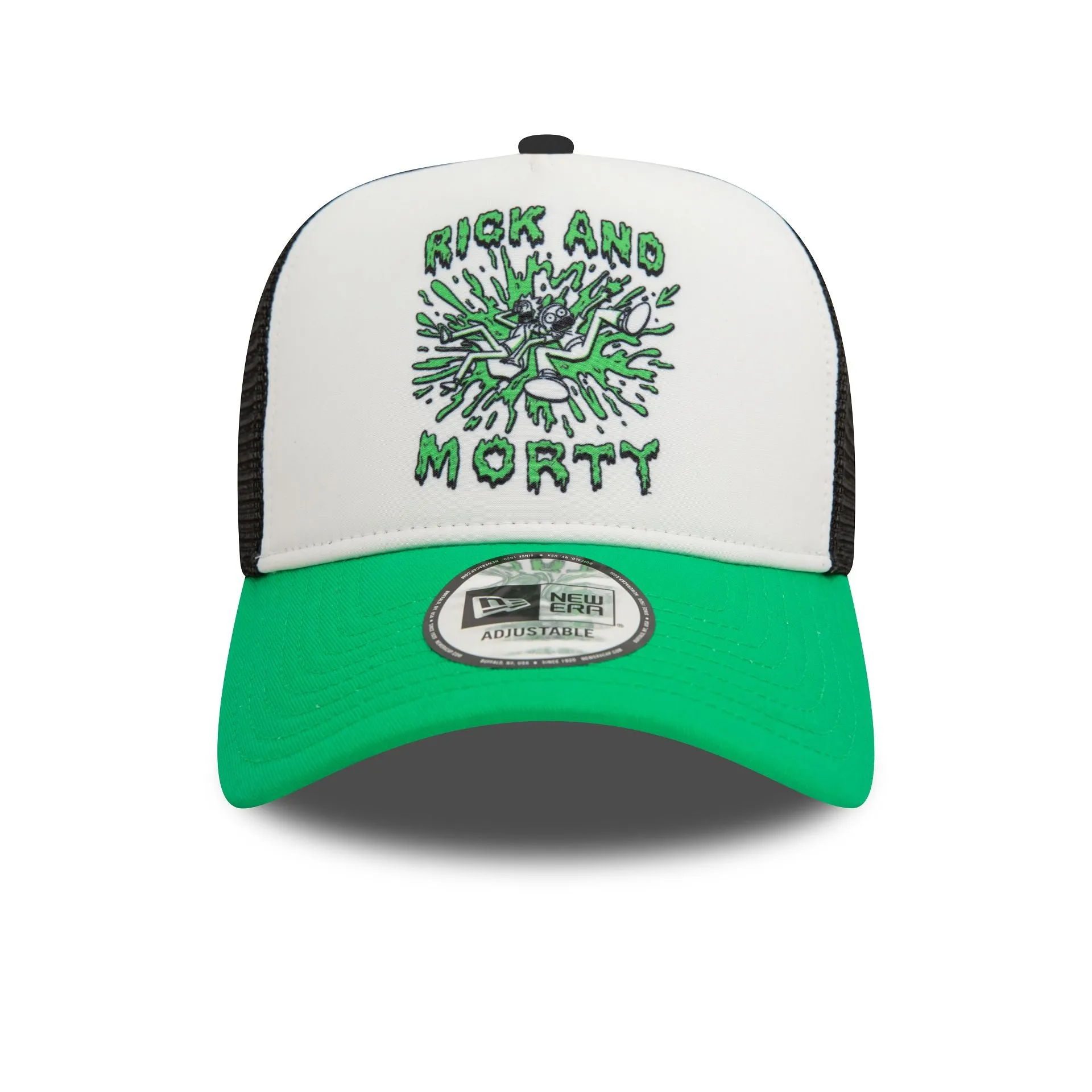 Gorra Rick And Morty Teleport Slime A-Frame Trucker