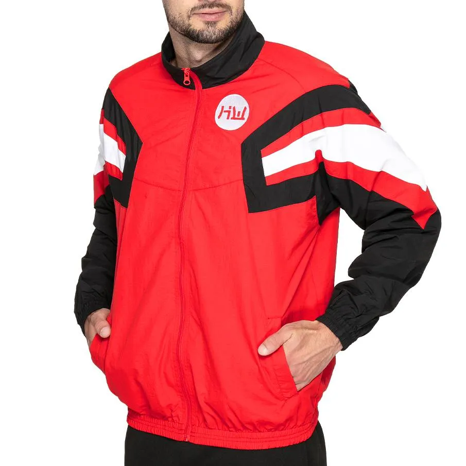 HIDETOSHI WAKASHIMA "Hakodate" Hombre Chaqueta retro rojo