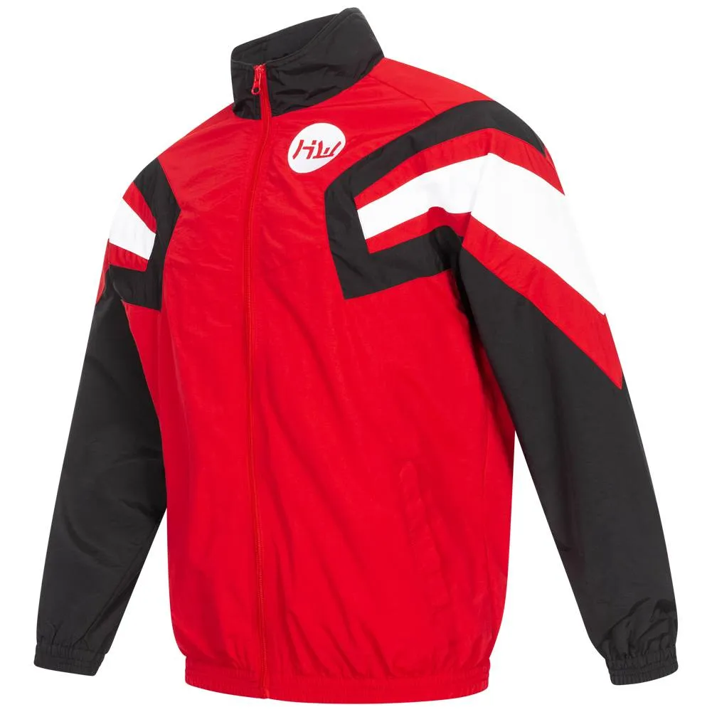 HIDETOSHI WAKASHIMA "Hakodate" Hombre Chaqueta retro rojo