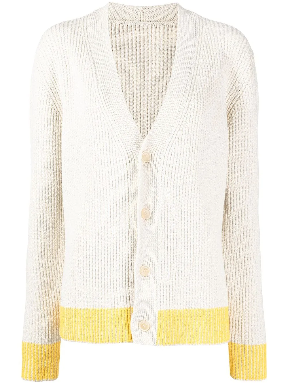 Jacquemus Ribbed-knit Longline Cardigan