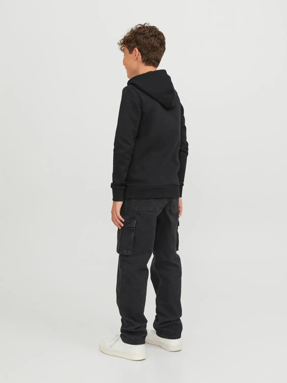 JJICHRIS JJCARGO SBD 312 Vaqueros de corte holgado Junior | Negro | Jack & Jones®