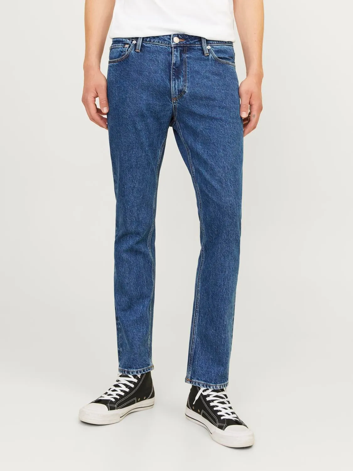 JJICLARK JJEVAN AM 995 NOOS Vaqueros Corte regular | Azul intermedio | Jack & Jones®