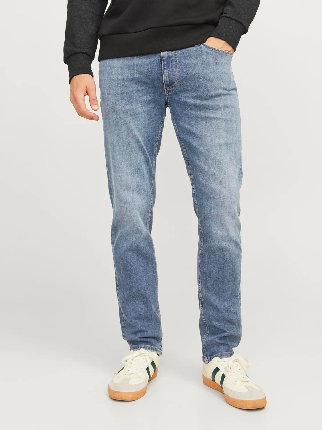 JJICLARK JJEVAN JOS 798 LID NOOS Vaqueros Corte regular | Azul intermedio | Jack & Jones®