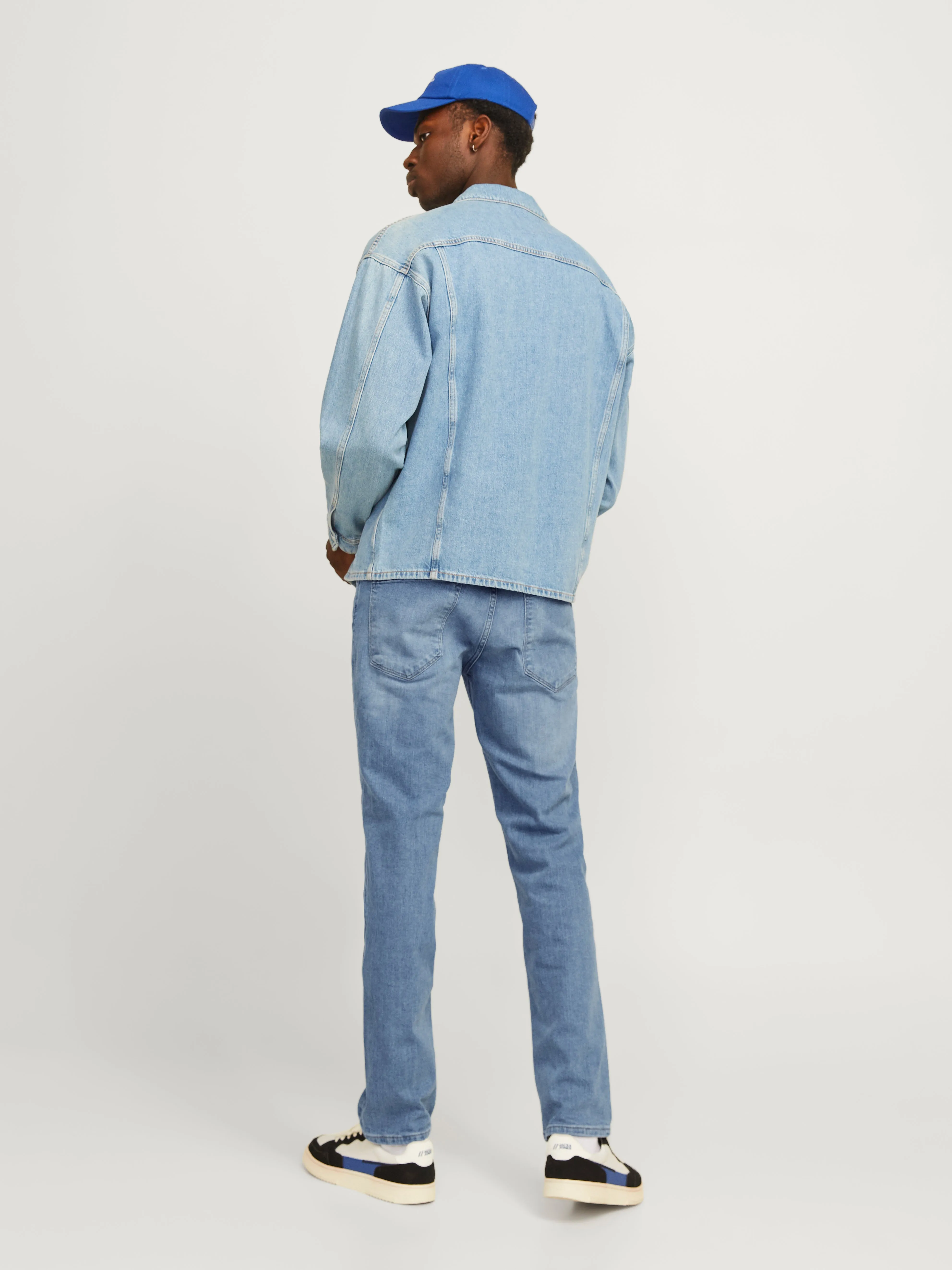 JJICLARK JJEVAN LIGHER VERSION OF 798 Vaqueros Corte regular | Azul intermedio | Jack & Jones®