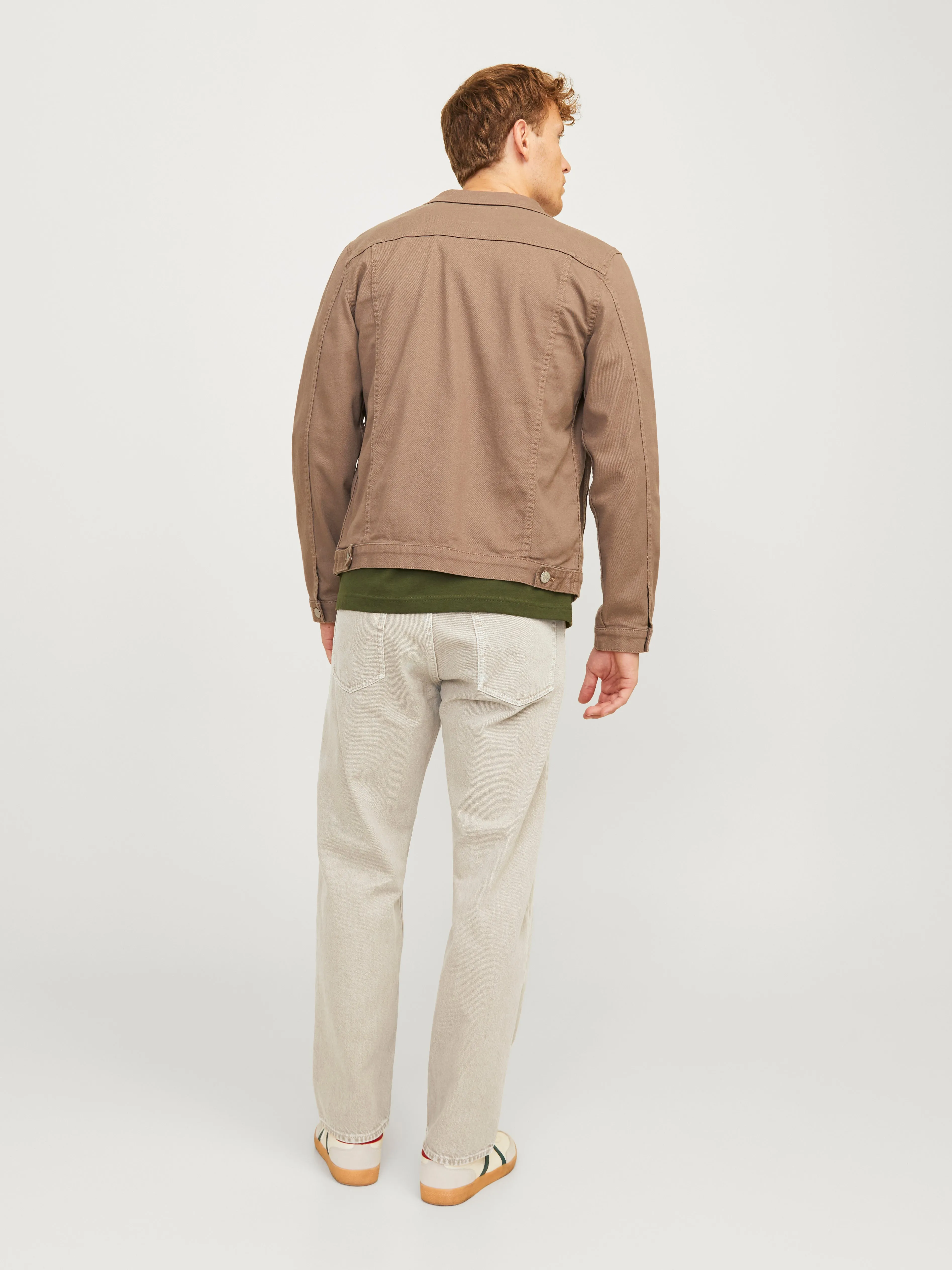 JJIEDDIE JJORIGINAL MF 400 Vaqueros Corte loose | Beige | Jack & Jones®