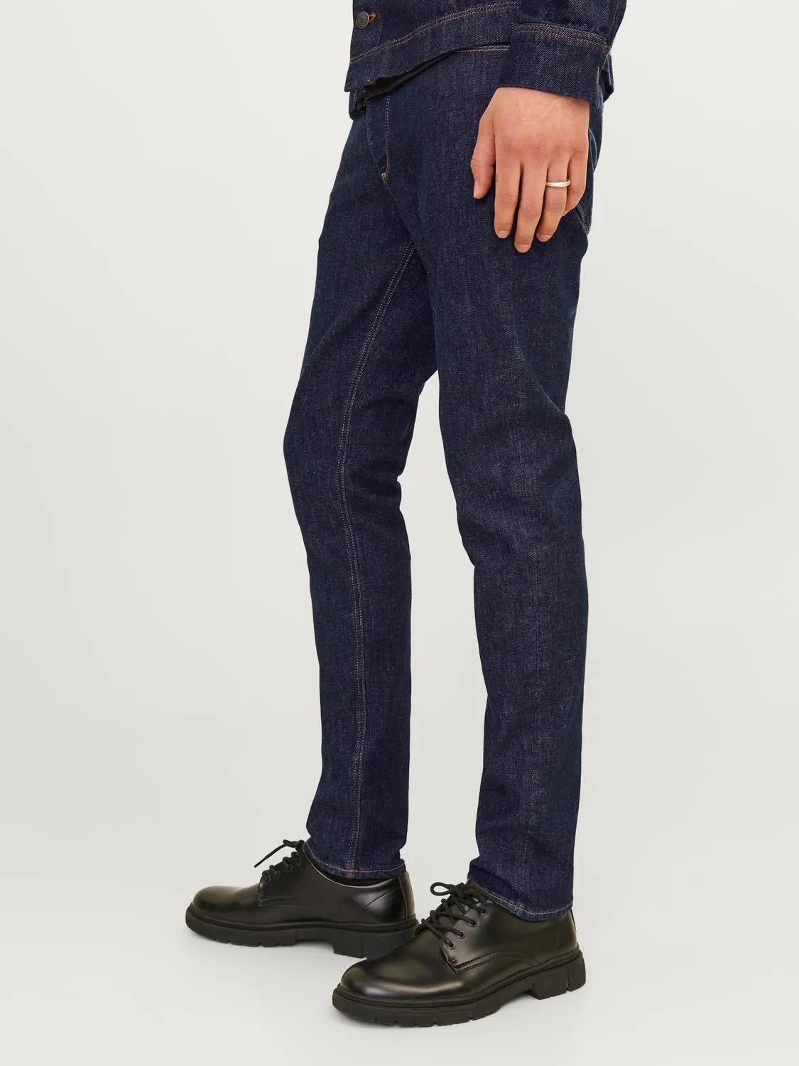 JJIGLENN JJEVAN JOS 777 LID NOOS Vaqueros de corte slim | Azul intermedio | Jack & Jones®