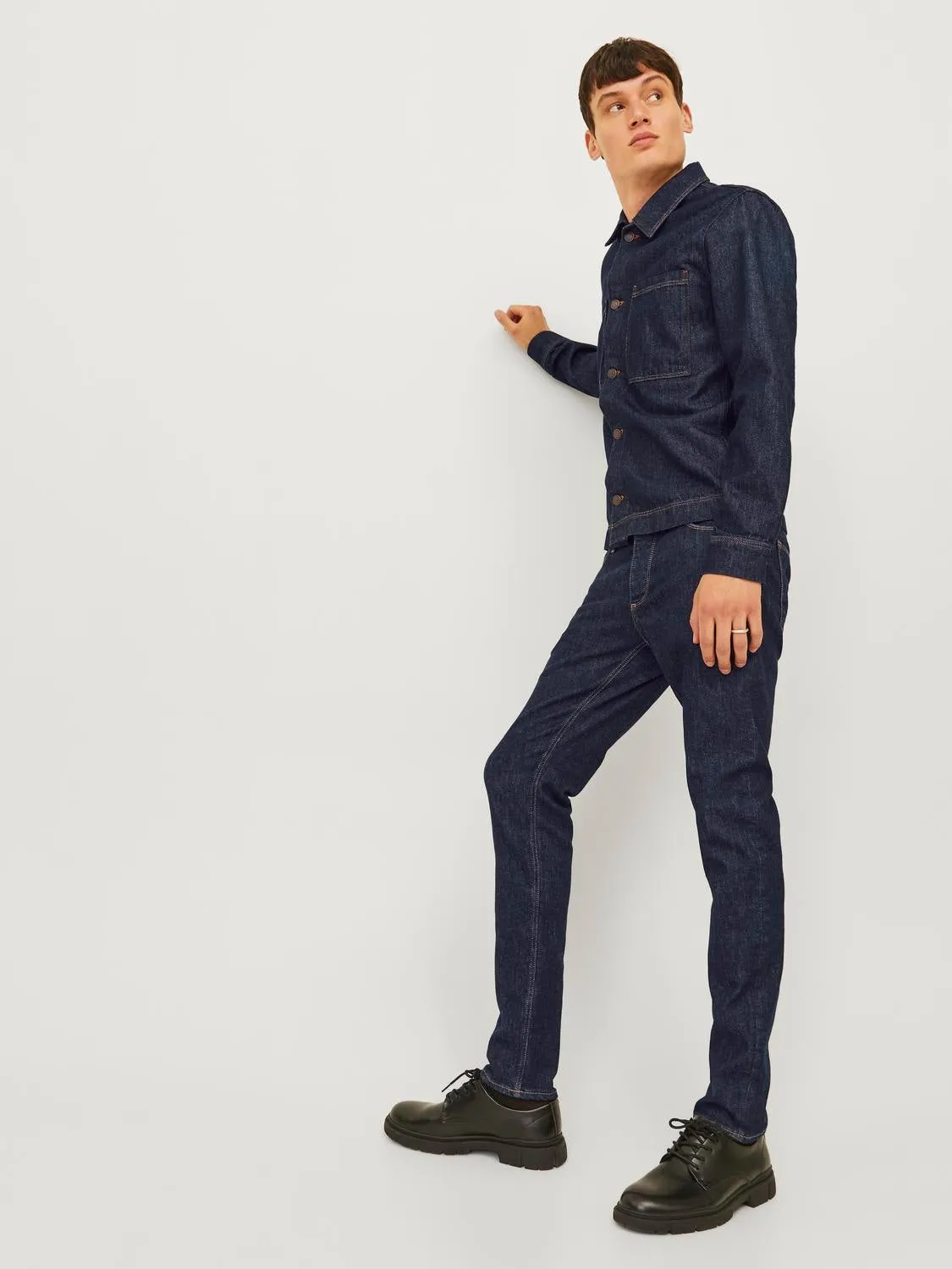 JJIGLENN JJEVAN JOS 777 LID NOOS Vaqueros de corte slim | Azul intermedio | Jack & Jones®