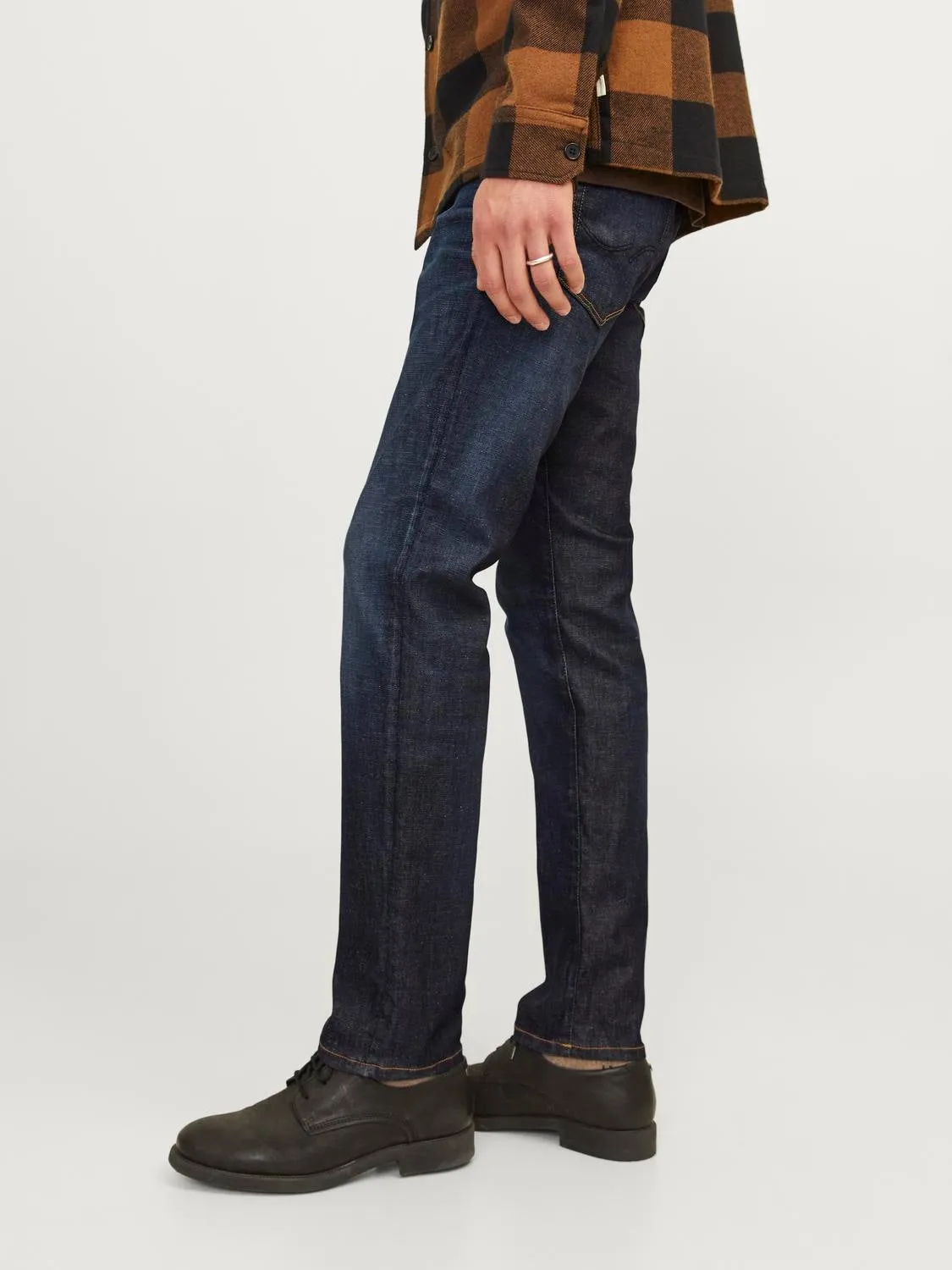 JJIGLENN JJICON JJ 919 50SPS Vaqueros de corte slim | Azul intermedio | Jack & Jones®