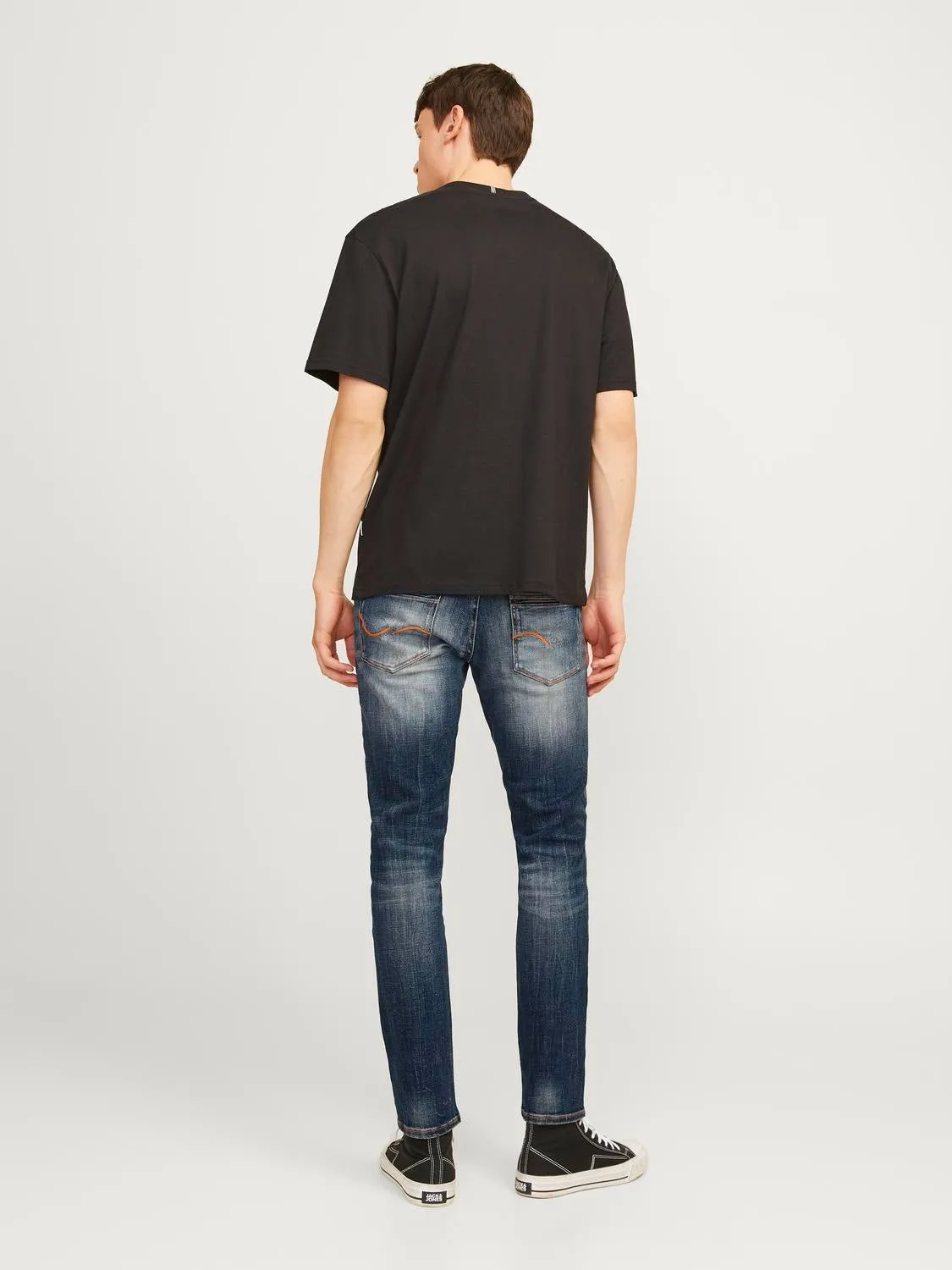 JJIGLENN JJLUKE GE 238 NOOS Vaqueros de corte slim | Azul intermedio | Jack & Jones®