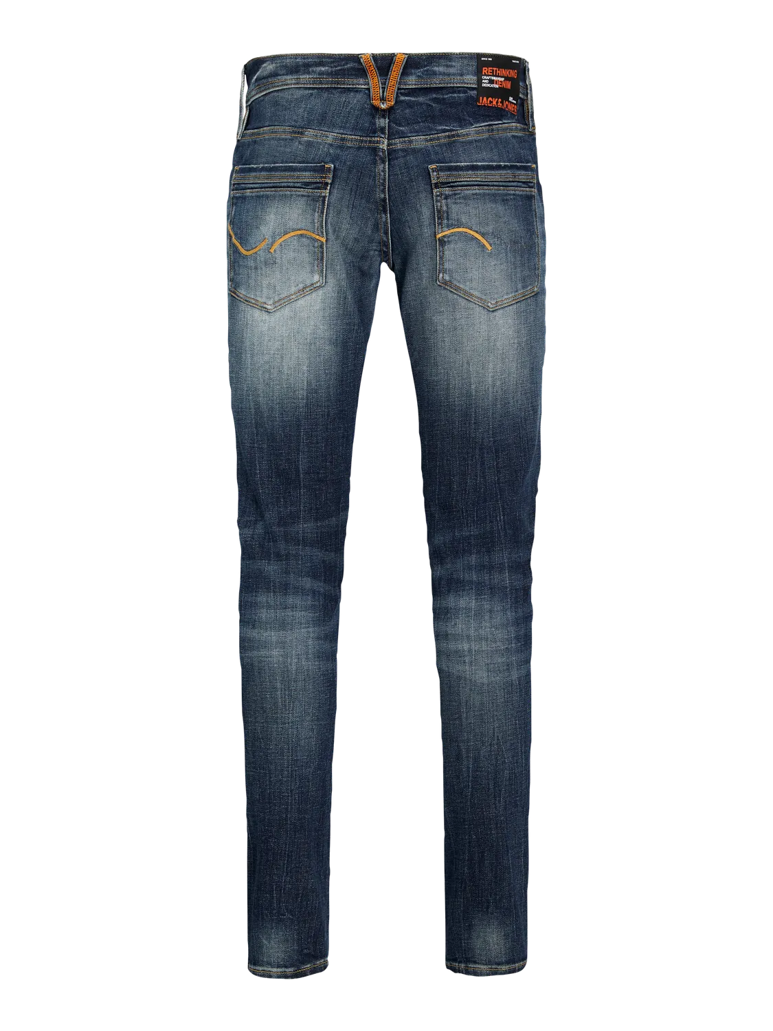 JJIGLENN JJLUKE GE 238 NOOS Vaqueros de corte slim | Azul intermedio | Jack & Jones®