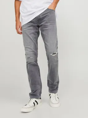 JJIGLENN JJORIGINAL CB 022 BF Vaqueros de corte slim | Gris oscuro | Jack & Jones®