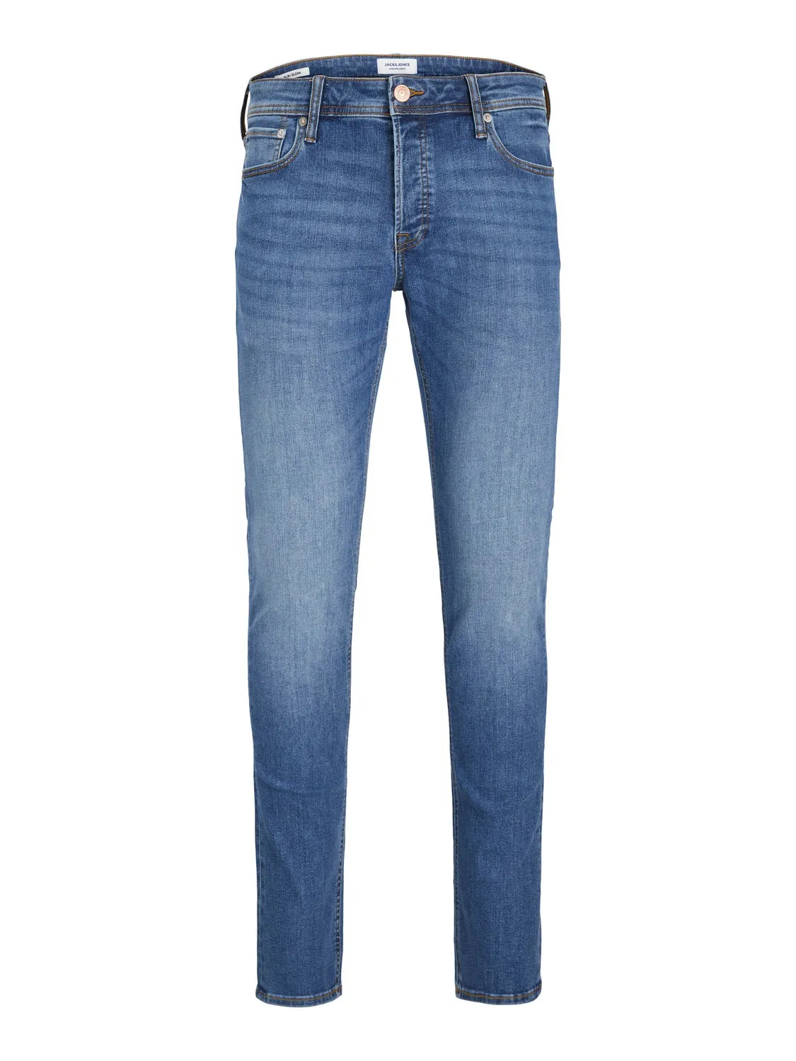 JJIGLENN JJORIGINAL SQ 223 Vaqueros de corte slim | Azul intermedio | Jack & Jones®