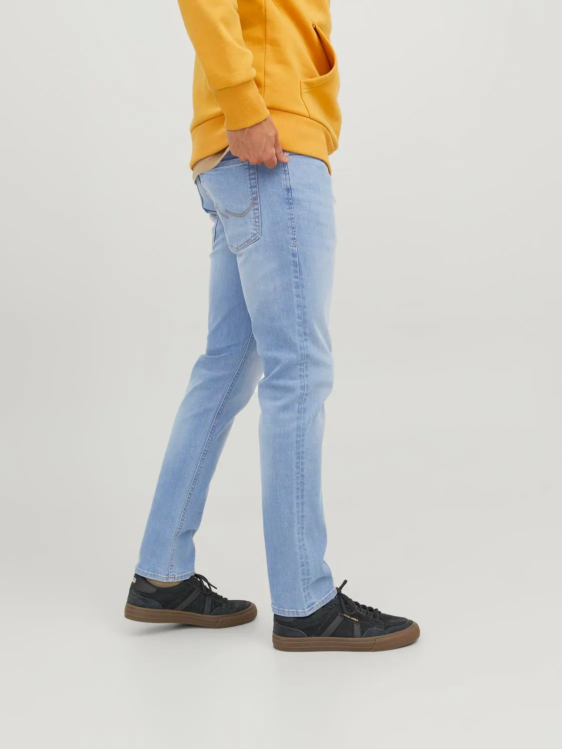 JJIGLENN JJORIGINAL SQ 330 Vaqueros de corte slim | Azul intermedio | Jack & Jones®