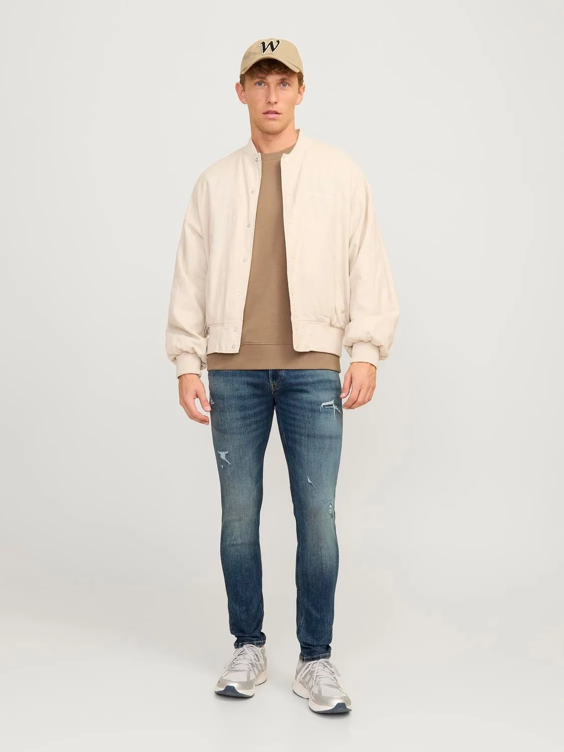 JJILIAM JJCOLE GE 872 SN Vaqueros de corte skinny | Azul intermedio | Jack & Jones®