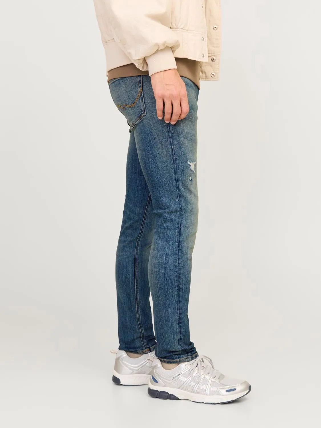 JJILIAM JJCOLE GE 872 SN Vaqueros de corte skinny | Azul intermedio | Jack & Jones®