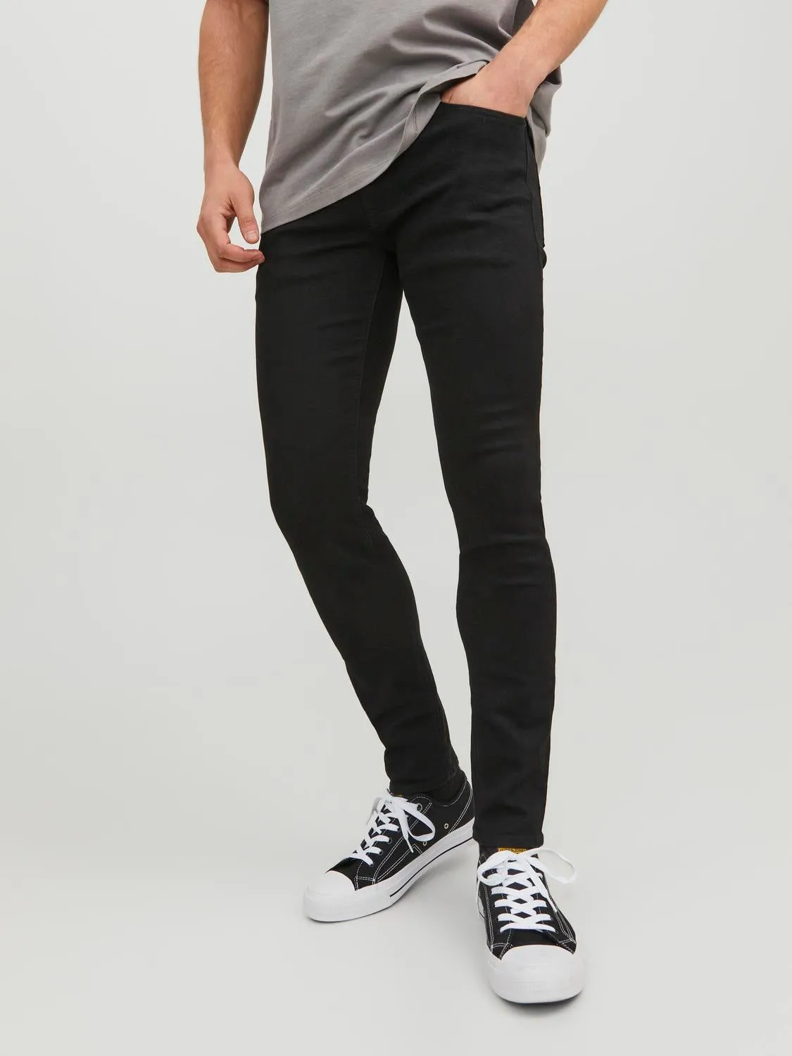 JJILIAM JJORIGINAL MF 773 Vaqueros de corte skinny | Negro | Jack & Jones®