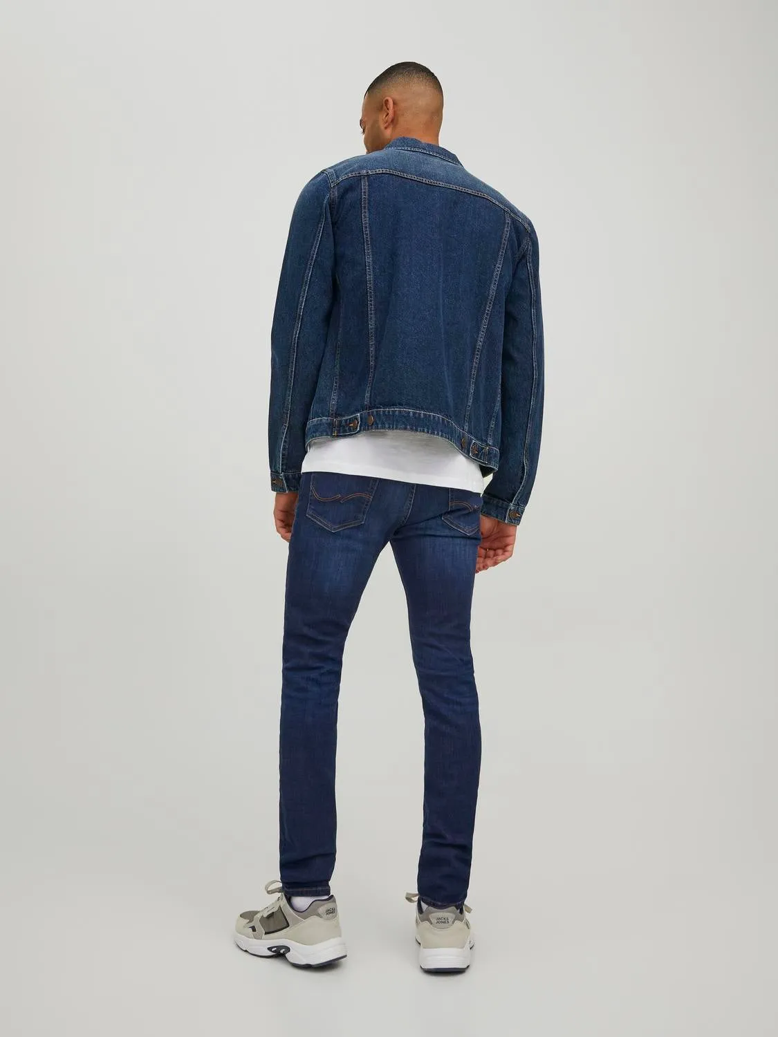 JJILIAM JJORIGINAL SBD 014 50SPS Vaqueros de corte skinny | Azul intermedio | Jack & Jones®