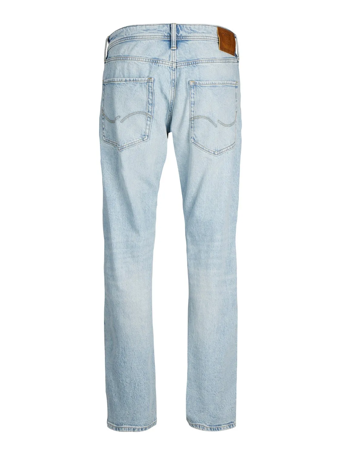 JJIMIKE JJORIGINAL CROPPED SBD 512 Vaqueros de corte tapered | Azul intermedio | Jack & Jones®