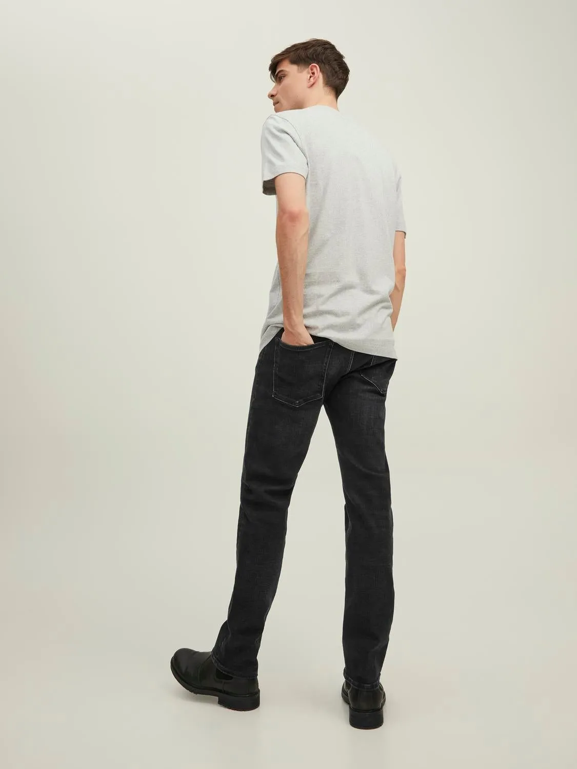 JJIMIKE JJORIGINAL JOS 111 Vaqueros de corte tapered | Negro | Jack & Jones®