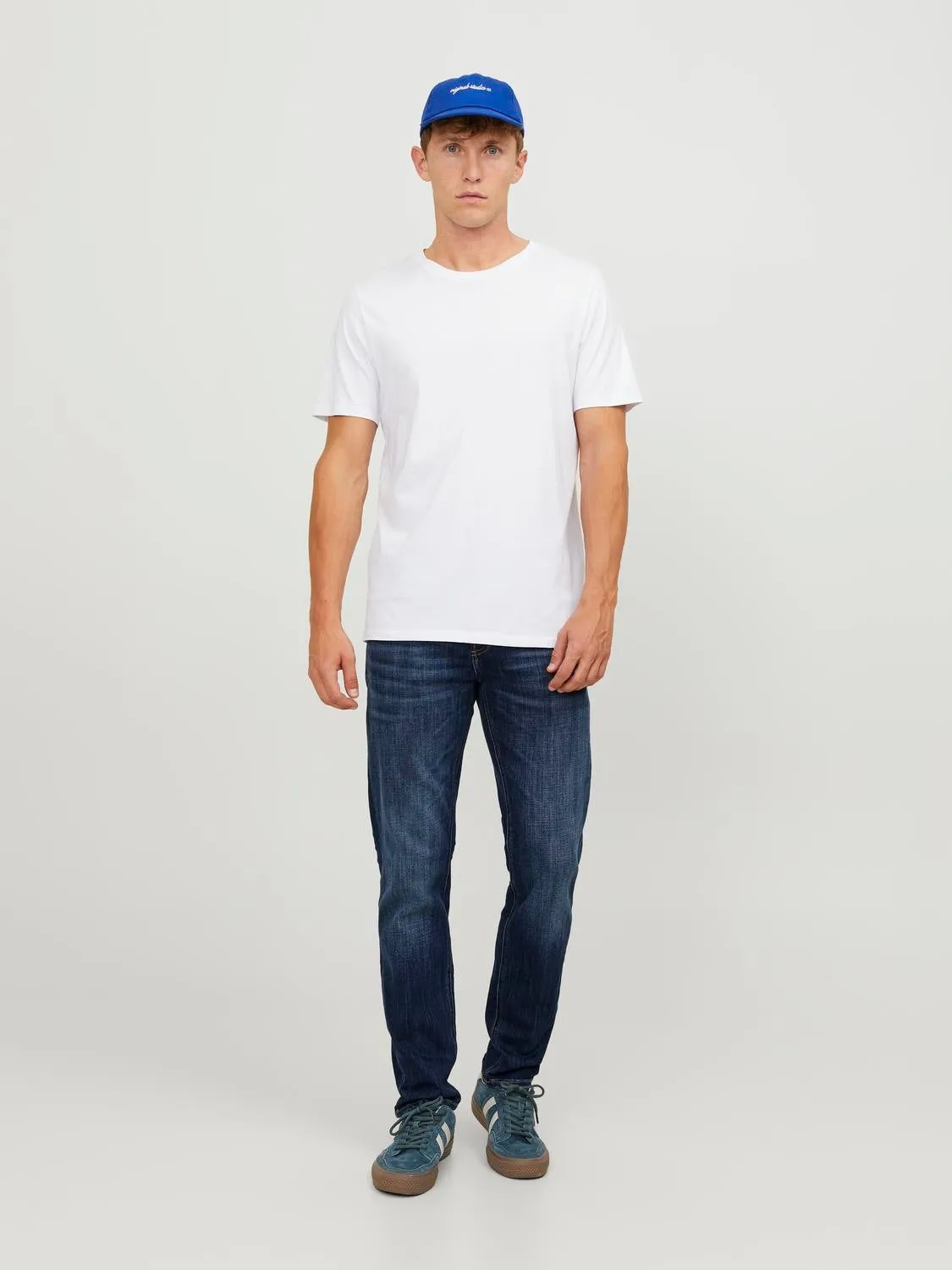 JJIMIKE JJORIGINAL JOS 311 Vaqueros de corte tapered | Azul intermedio | Jack & Jones®