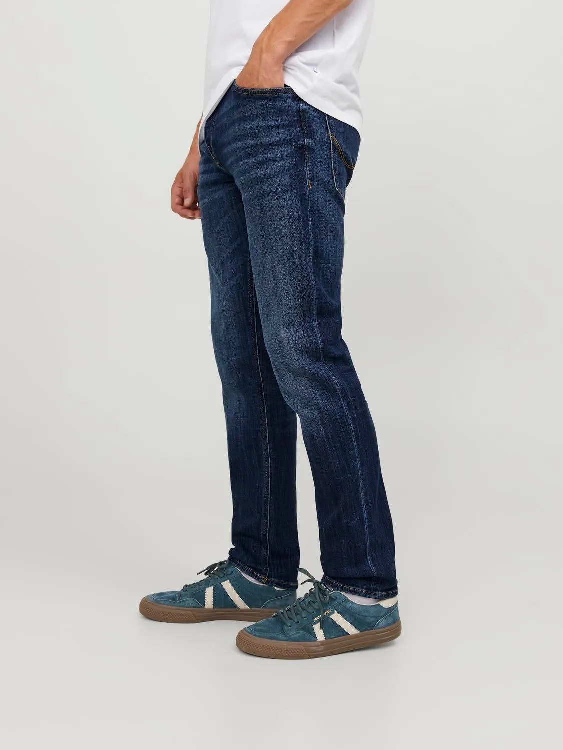 JJIMIKE JJORIGINAL JOS 311 Vaqueros de corte tapered | Azul intermedio | Jack & Jones®