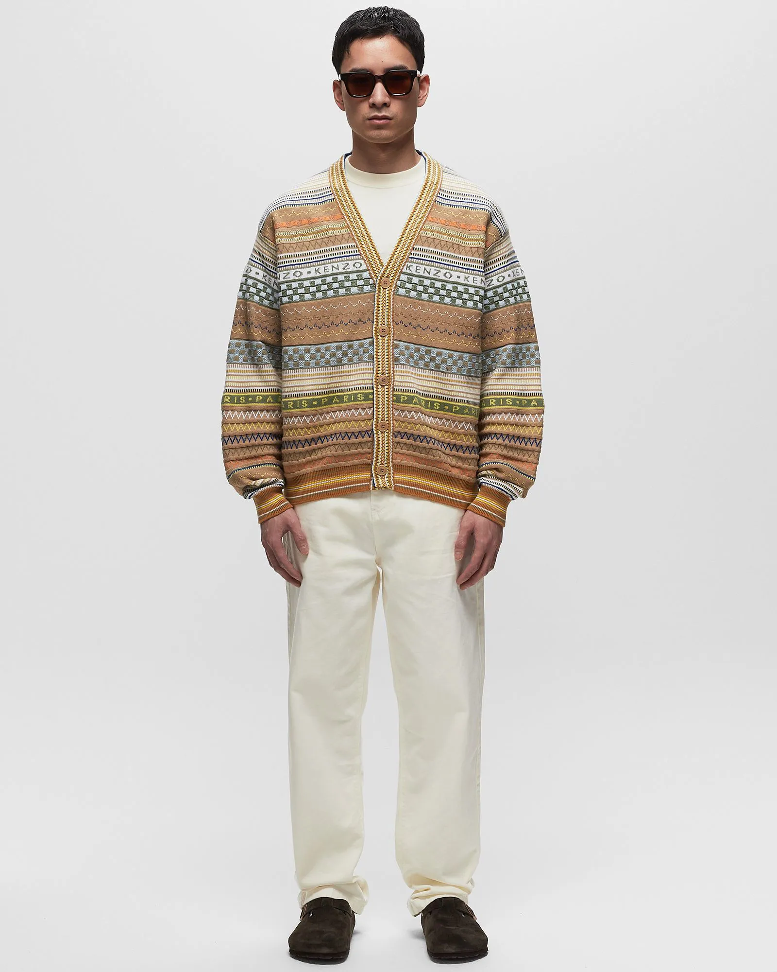 KENZO FAIRISLE CARDIGAN Zippers & Cardigans