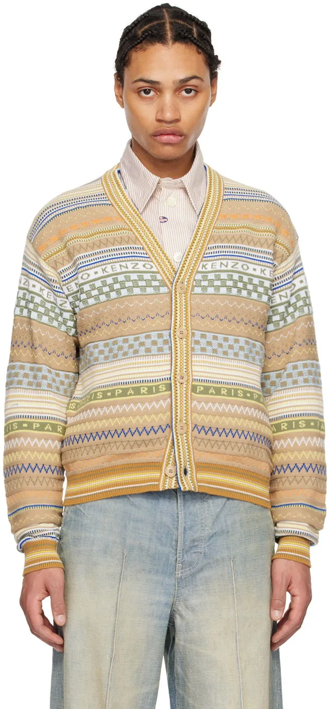 KENZO Paris Fairisle Cardigan