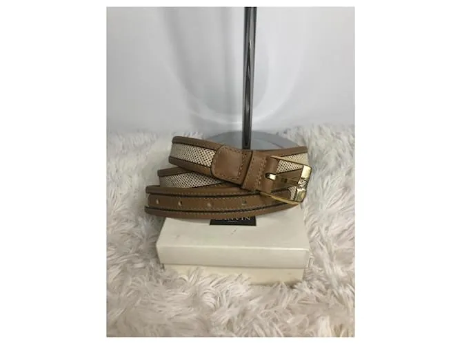 Lanvin Cinturones Beige 