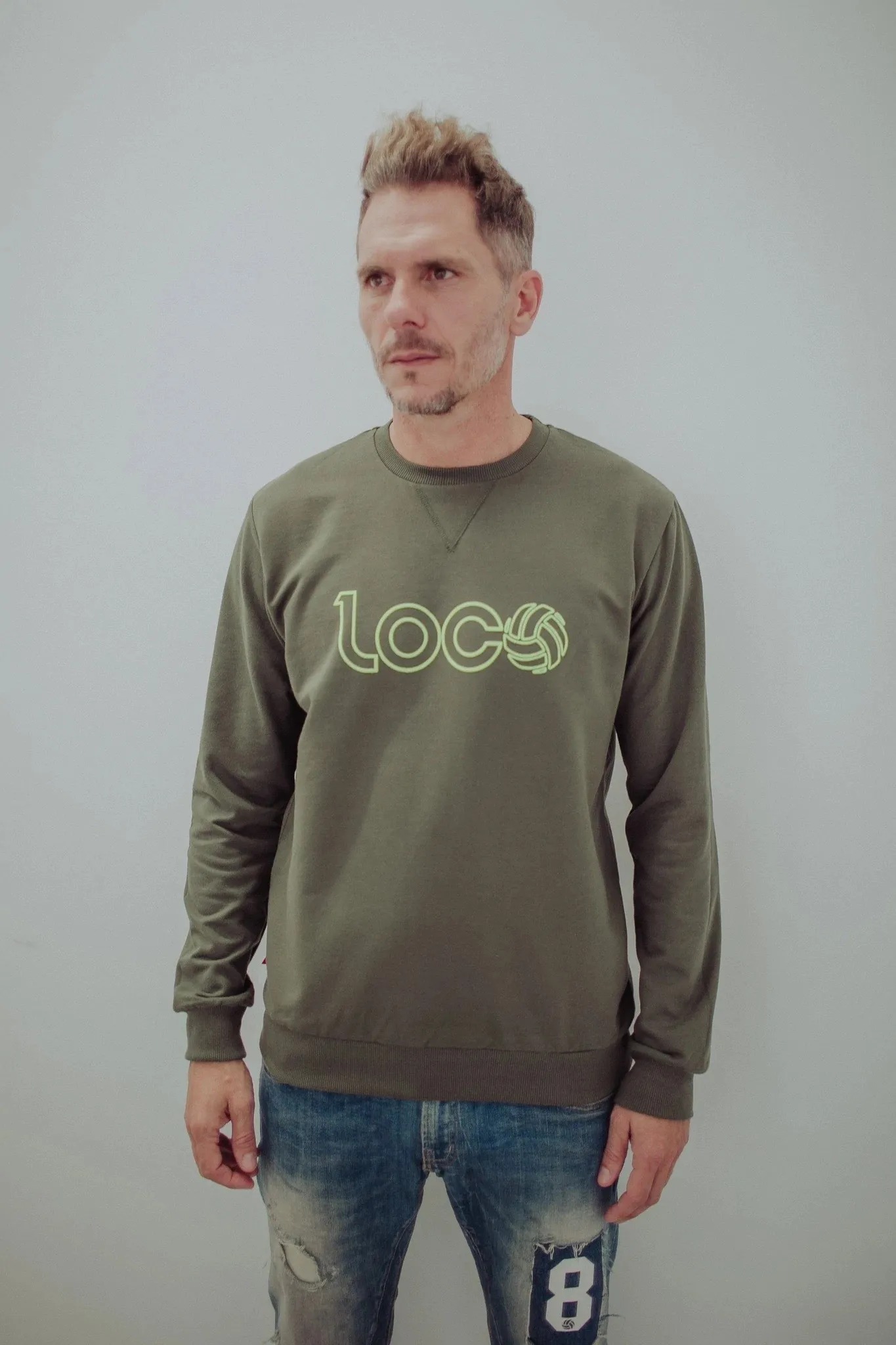 LOCO ESENCIA SWEATSHIRT ARMY & GREEN