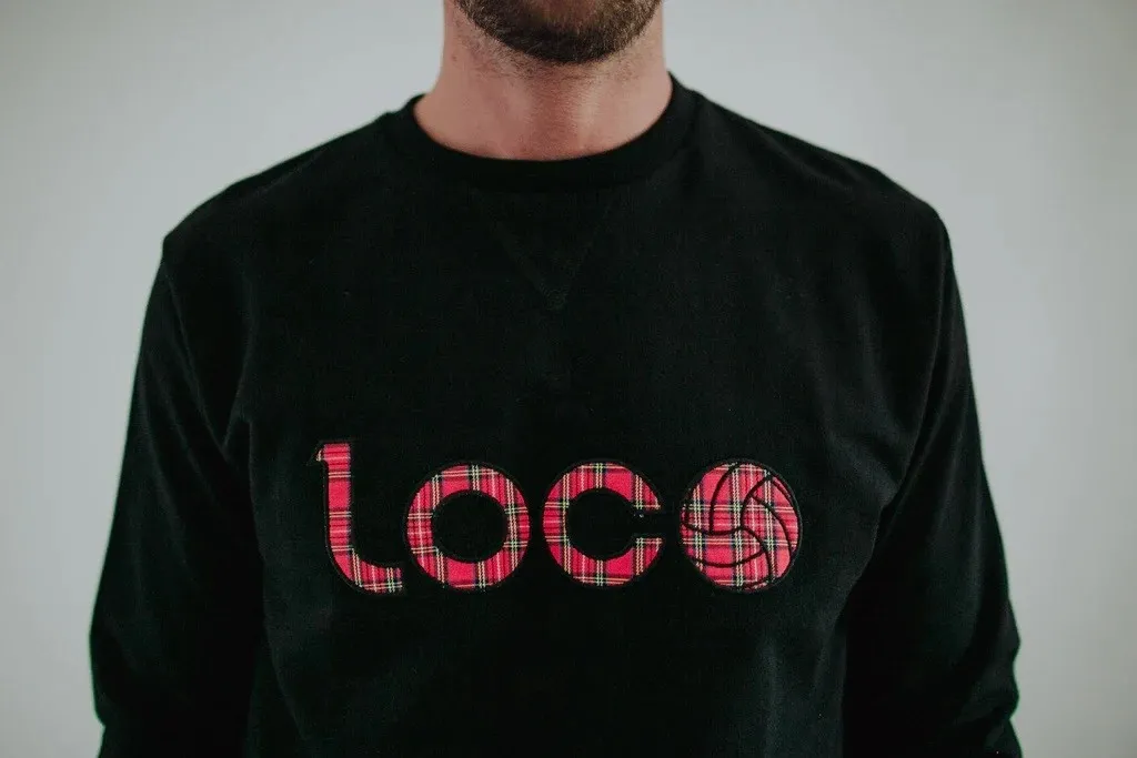 LOCO ESENCIA SWEATSHIRT BLACK & SCOTCH