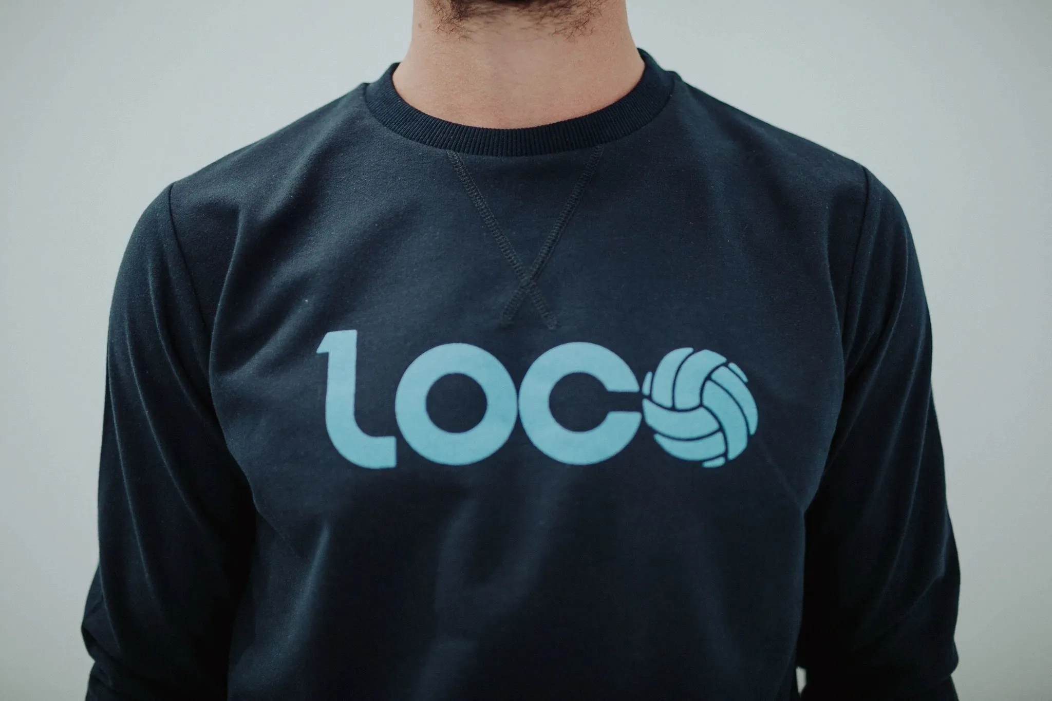 LOCO ESENCIA SWEATSHIRT NAVY & LIGHT BLUE