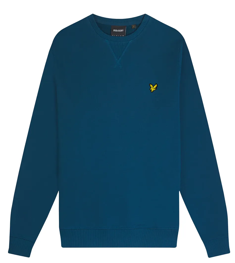 LYLE & SCOTT CREW NECK SWEATSHIRT APRES NAVY