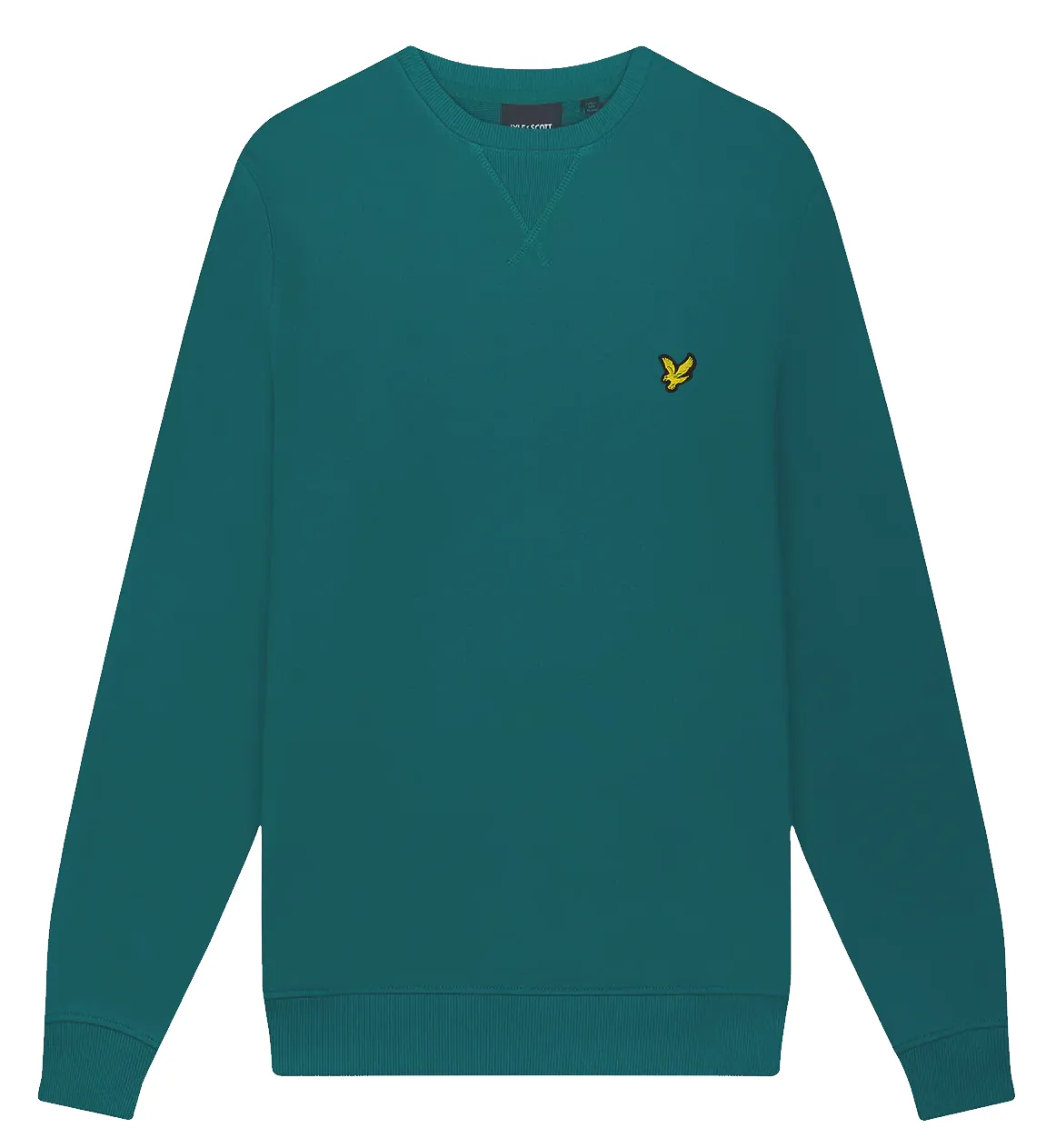 LYLE & SCOTT CREW NECK SWEATSHIRT COURT GREEN