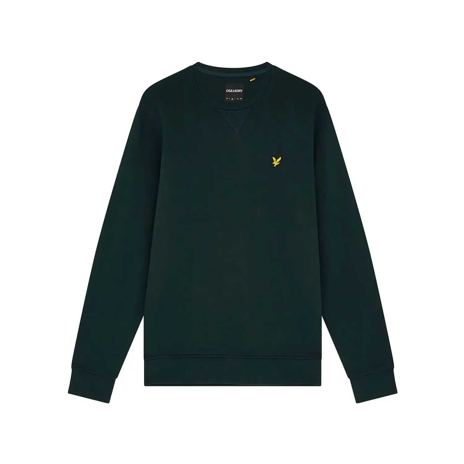 LYLE & SCOTT CREW NECK SWEATSHIRT DARK GREEN