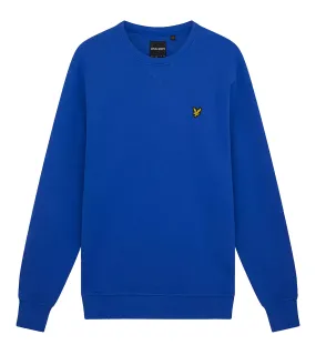 LYLE & SCOTT CREW NECK SWEATSHIRT ELECTRIC COBALT