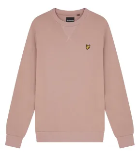 LYLE & SCOTT CREW NECK SWEATSHIRT HULTON PINK