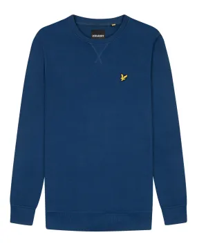 LYLE & SCOTT CREW NECK SWEATSHIRT INDIGO