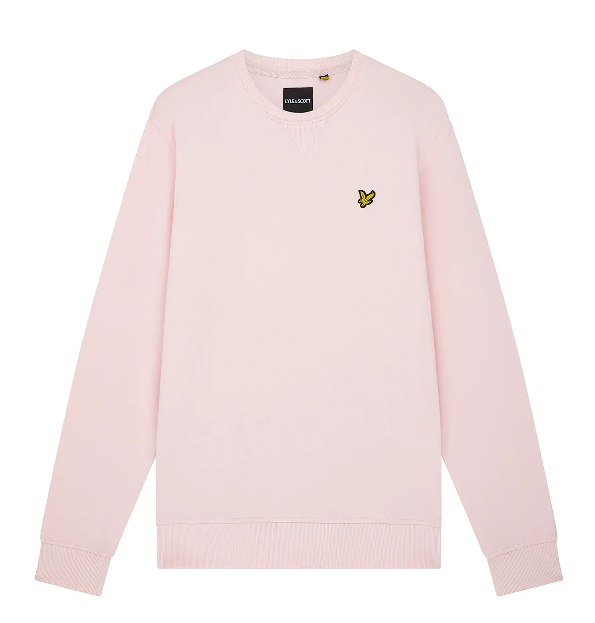 LYLE & SCOTT CREW NECK SWEATSHIRT LIGHT PINK