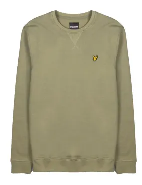 LYLE & SCOTT CREW NECK SWEATSHIRT MOSS